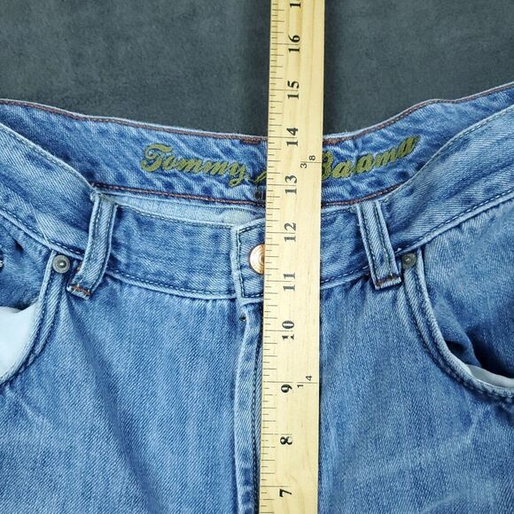 Tommy Bahama Classic Fit Mens Jeans 38x34 Light Wash Cotton Tencel - Picture 11 of 16